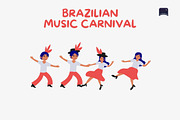 Brazilian Music Carnival, an Object Illustration by Claymoon Lab (Thumbnail 3 of 5)
