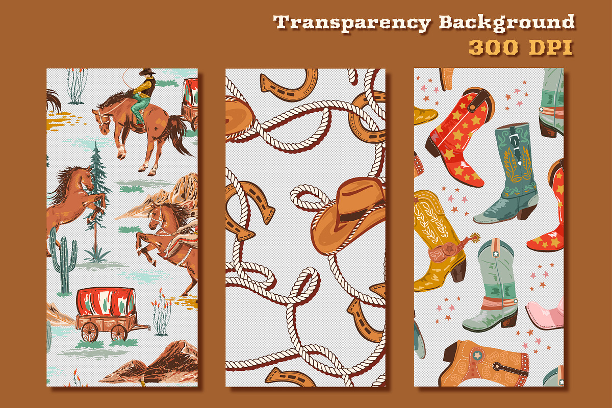Western Whimsy, a Pattern Graphic by MSNTY STUDIOX (Photo 4 of 26)