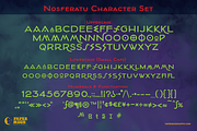 PM Nosferatu 1922 Classic Font, a Sans Serif Font by Paper Moon Graphic Supply (Thumbnail 2 of 12)