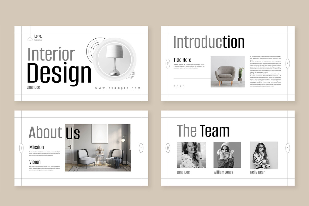 Interior Design Presentation Layout, a Presentation Template by ContestDesign (Photo 2 of 5)