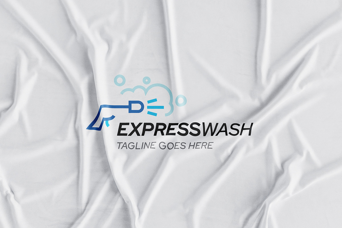 Washing Logo Design Template, a Branding & Logo Template by Dipak Dheer (Photo 4 of 6)