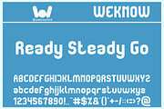 Just Do Now font, a Sans Serif Font by weknow (Thumbnail 4 of 6)