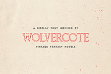 Wolvercote Outline - Display Font