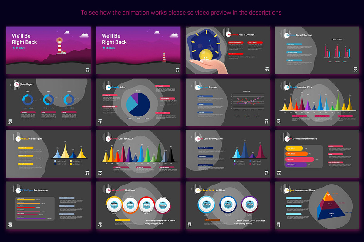 Animated PowerPoint Template, a Presentation Template by SCworkspace (Photo 22 of 25)