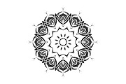 Modern Black and White Mandala Pack, a Decorative Illustration by NJ Himel (Thumbnail 30 of 101)