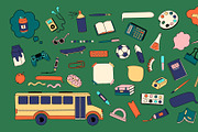 53 Teenage Stuff Set, an Education Illustration by helenreveur (Thumbnail 2 of 2)