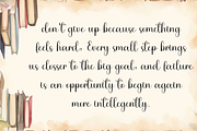 Lecture, a Handwritten Font by InermediaSTUDIO (Thumbnail 4 of 8)