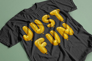 Yellow Balloon Font