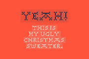 Christmas Embroidery cute font, a Slab Serif Font by kaer_shop (Thumbnail 9 of 11)