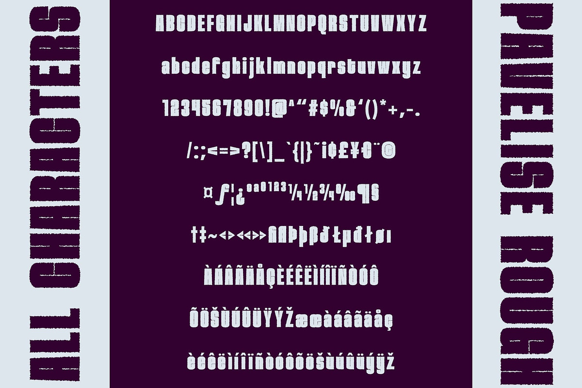 Pavelise Rough, a Sans Serif Font by Craft Supply Co. (Photo 8 of 8)