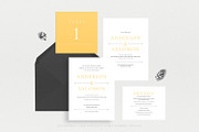 Minimal Wedding Invitation Suite, an Invitation Template by Azka Creative (Thumbnail 2 of 5)