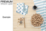 Kitchen Towel & Tablecloth Mockups, a Product Mockup by mock-ups (Thumbnail 9 of 15)