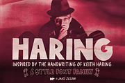 Haring Font Family, a Font by Zelly Design Co. (Thumbnail 3 of 6)