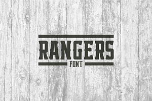 RANGERS FONT