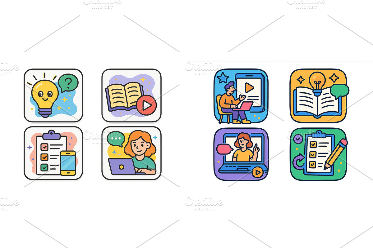 Creative illustrations of learning, an Education Illustration by ZinetroN