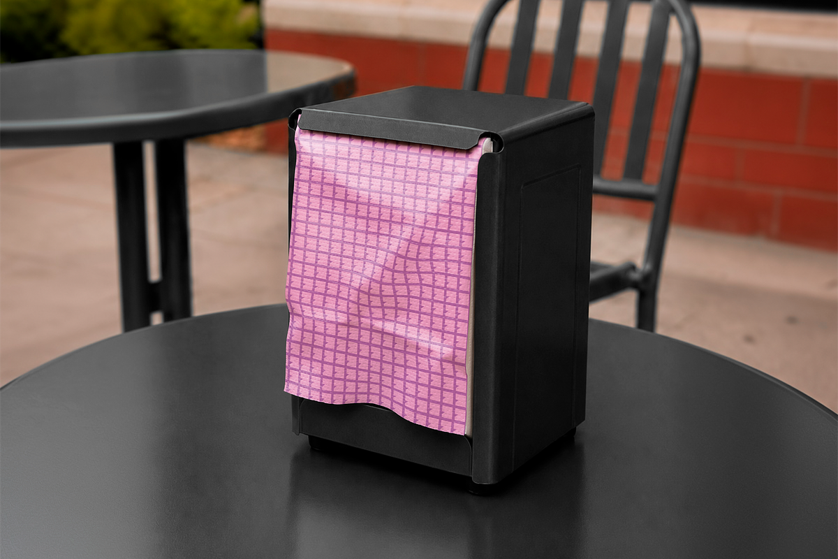Cafe Napkin Dispenser Mockup, an Advertising Mockup by The Rose Project (Photo 3 of 3)