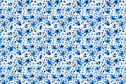 Azure, navy and white, a Pattern Graphic by Anya-D (Thumbnail 4 of 9)