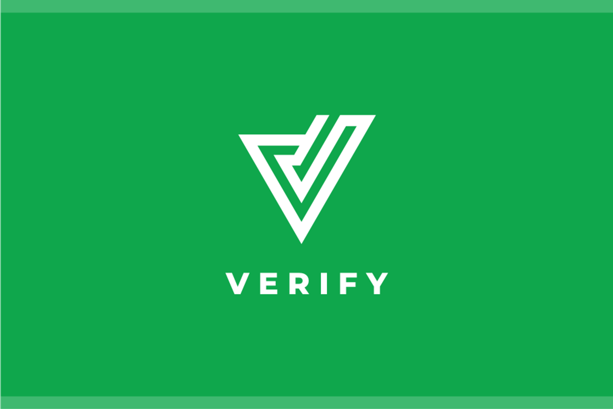 Verify Logo, a Branding & Logo Template by yopie