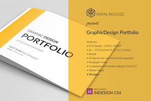 Graphic Design Portfolio Brocure A4