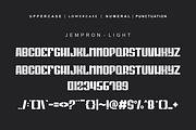 Jempron Font Bundle, a Sans Serif Font by QR Design Studio (Thumbnail 11 of 12)