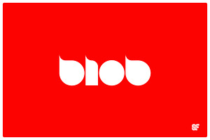 BLOB | Round + Square | 2 Fonts