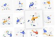 198 Agile Animated Illustrations, an Education Illustration by Vectors Market (Thumbnail 4 of 11)