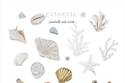 Coastal hand-painted watercolor, a Decorative Illustration by Youksy (Thumbnail 10 of 17)