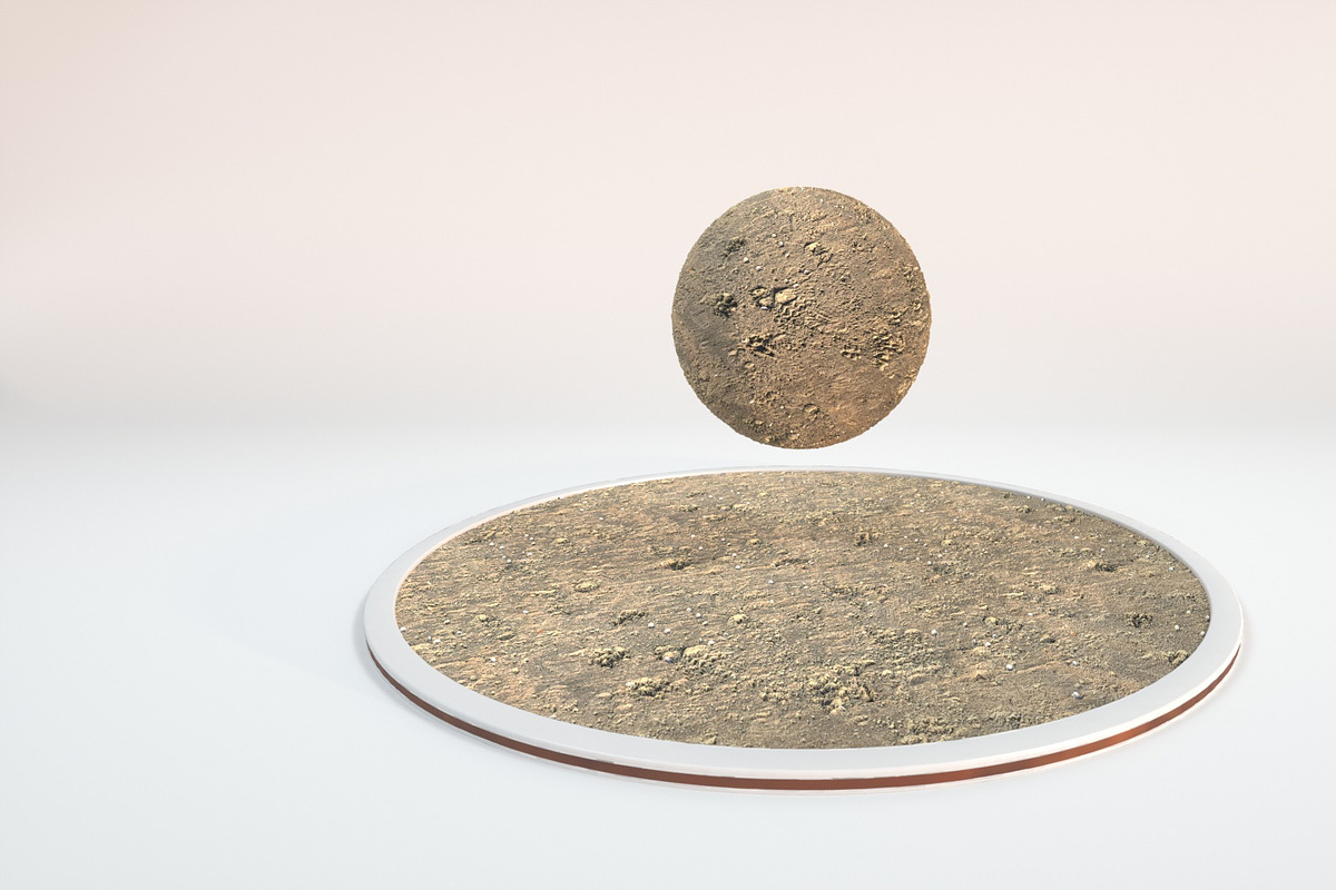 4 Seamless Beach Sand Textures, a Textures & Material 3D Model by 3DTreatment (Photo 4 of 6)