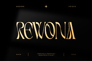 Rewona || Modern Elegant Serif Font, a Serif Font by Ermedia Studio (Thumbnail 1 of 10)