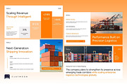 Ship Cargo & Maritime Logistics, a Presentation Template by Claymoon Lab (Thumbnail 6 of 7)