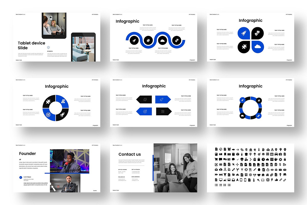 Procold – Business PowerPoint, a Presentation Template by Dens Creative Studio (Photo 5 of 6)
