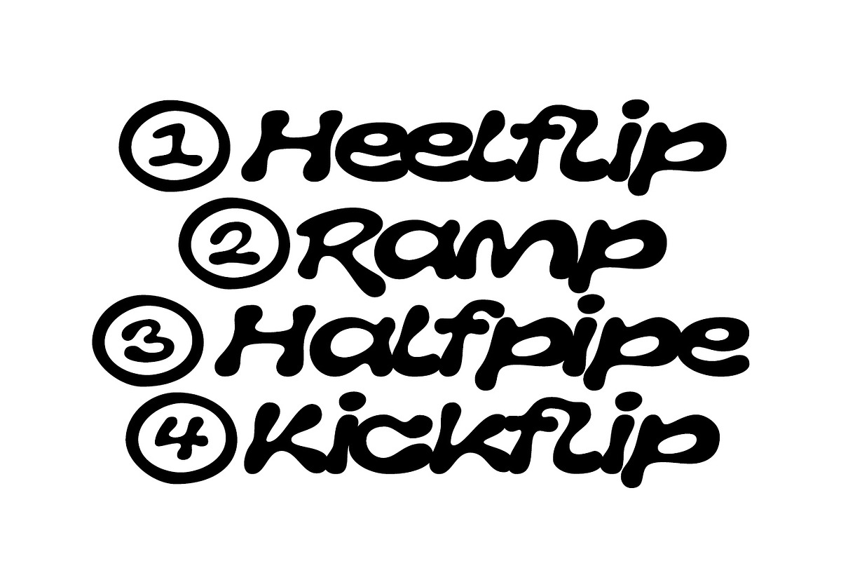 Brivela - Display Font, a Font by Uncarving (Photo 8 of 20)