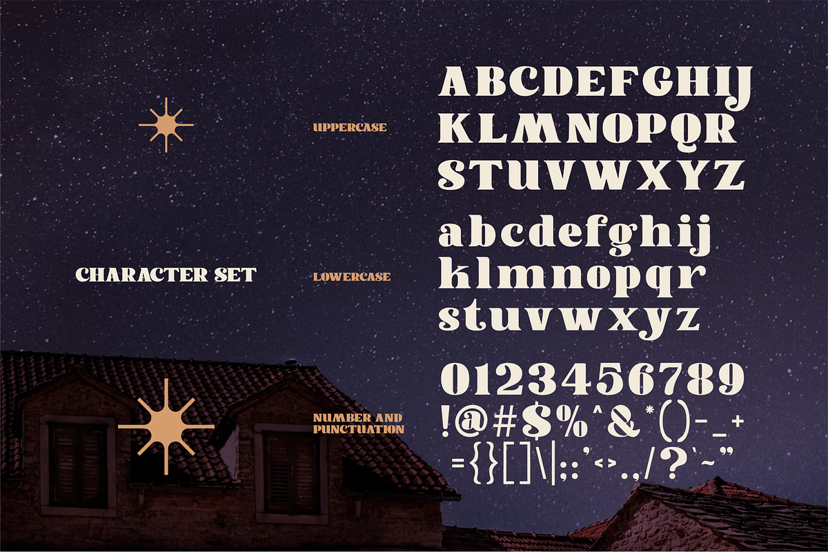 Rooney Retro Bold Serif Font, a Serif Font by Catalystco Studio (Photo 2 of 7)
