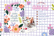 Spring Floral Clipart Collection, an Object Illustration by Essentially Nomadic (Thumbnail 2 of 14)