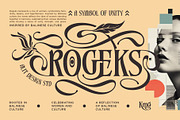 Bharits Epic Typeface, a Serif Font by alit design (Thumbnail 14 of 20)