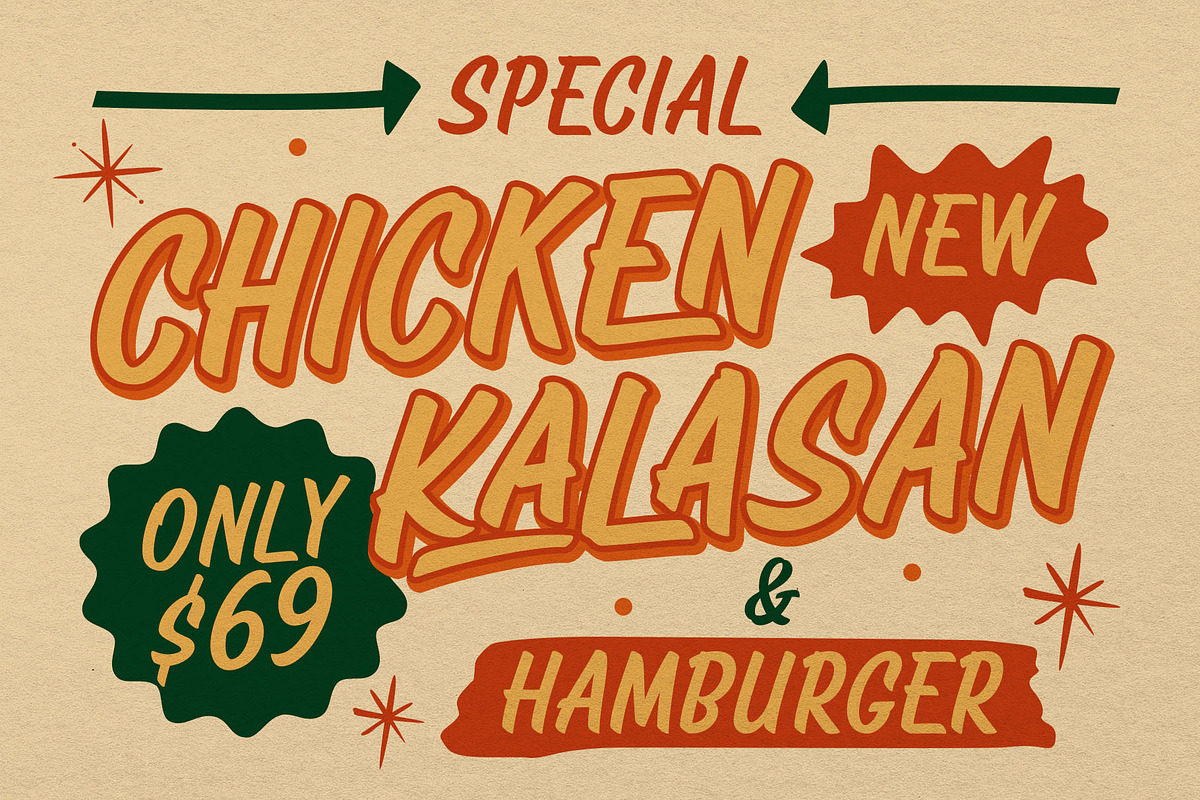 Kanoz Brush Font, a Handwritten Font by alit design (Photo 12 of 17)