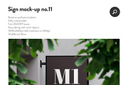 50 sign facade signboard logo mock, a Product Mockup by PrintPixel (Thumbnail 13 of 53)