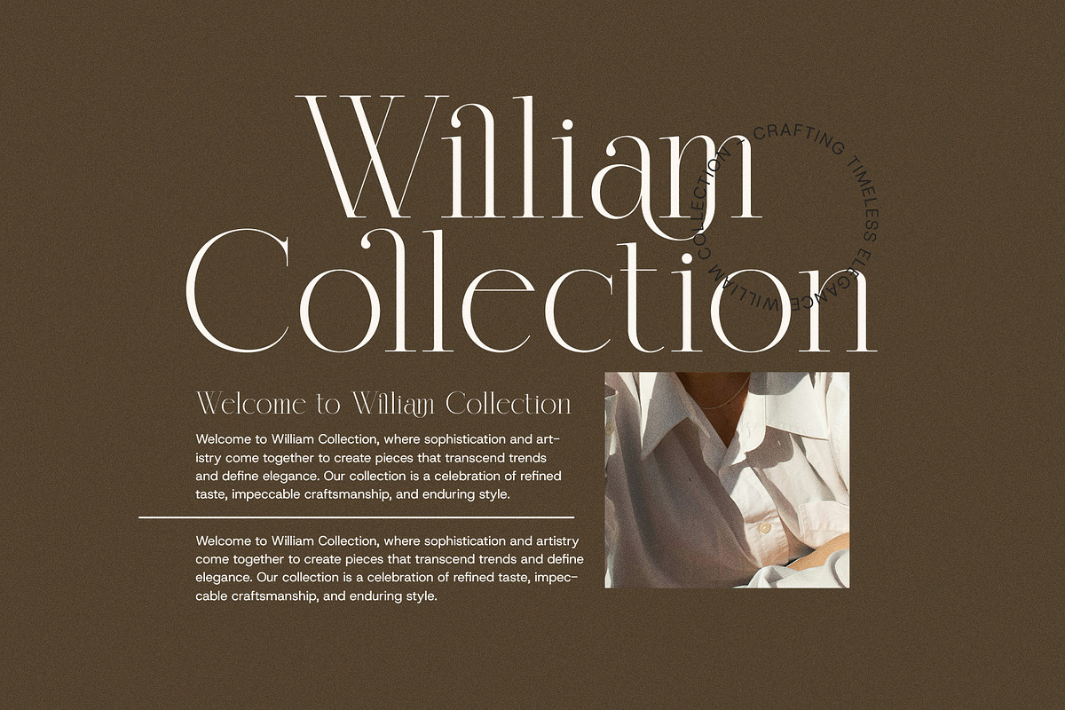 Wegina Minimal Serif Font, a Serif Font by Perfectype (Photo 2 of 8)
