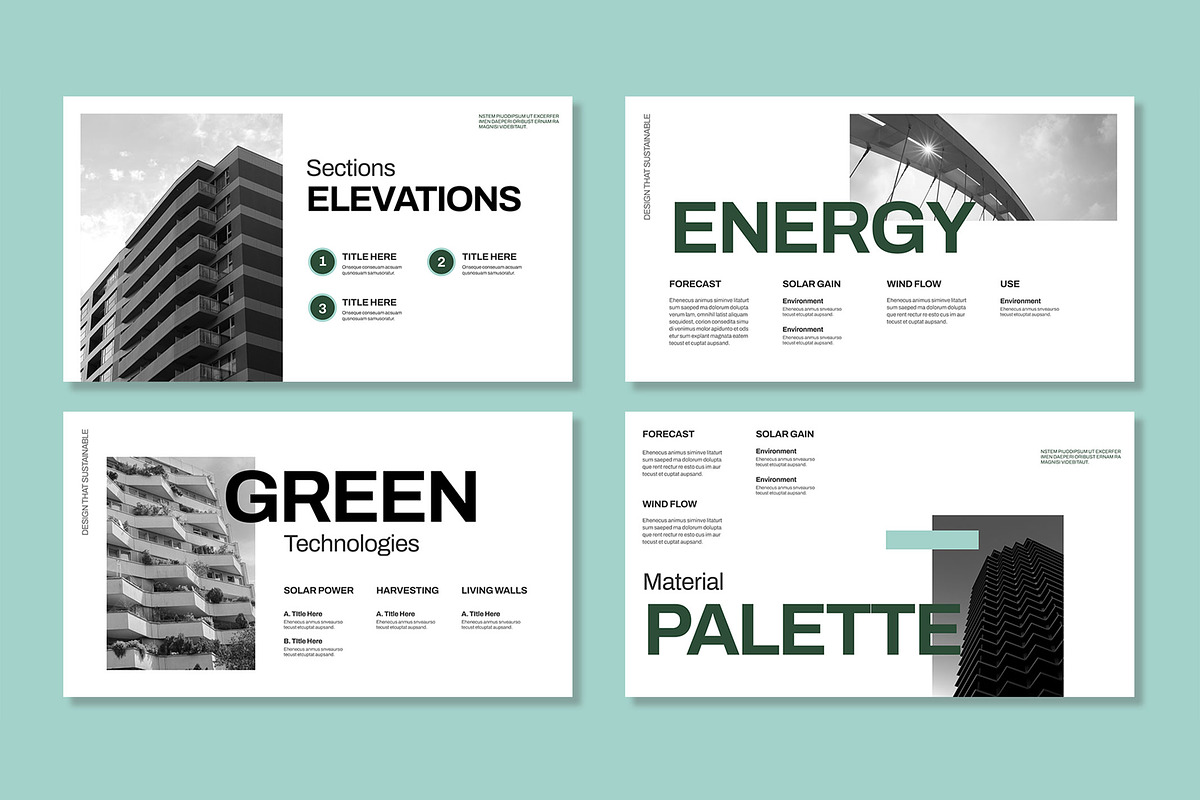 Sustainable Architecture, a Presentation Template by Mighty-Slide (Photo 4 of 5)