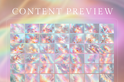 145 Holographic Backgrounds Bundle, a Texture Graphic by Trissa (Thumbnail 9 of 9)
