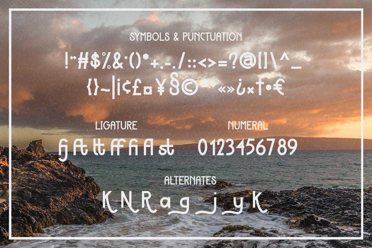 Sunday Burn - A Retro Sans Serif, a Sans Serif Font by Typefactoryco (Photo 3 of 10)