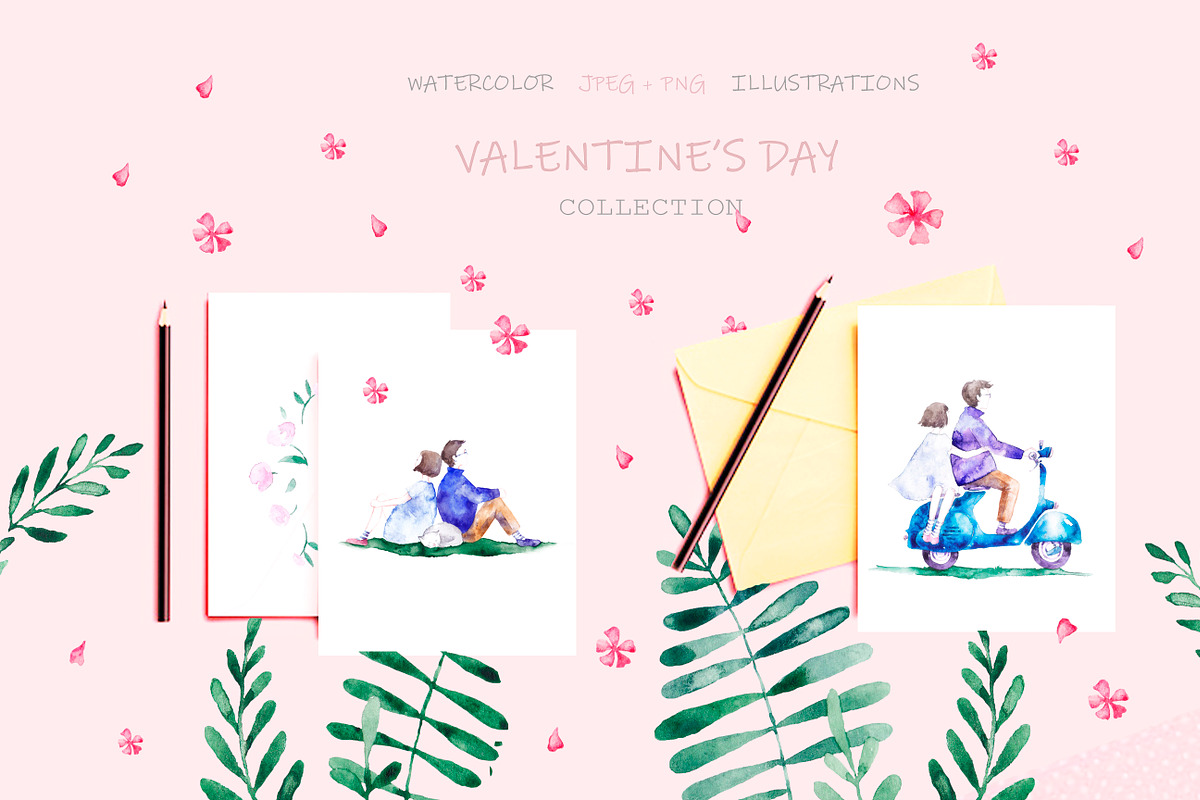 Love Collection, a Decorative Illustration by Knysh Ksenya (Photo 14 of 20)