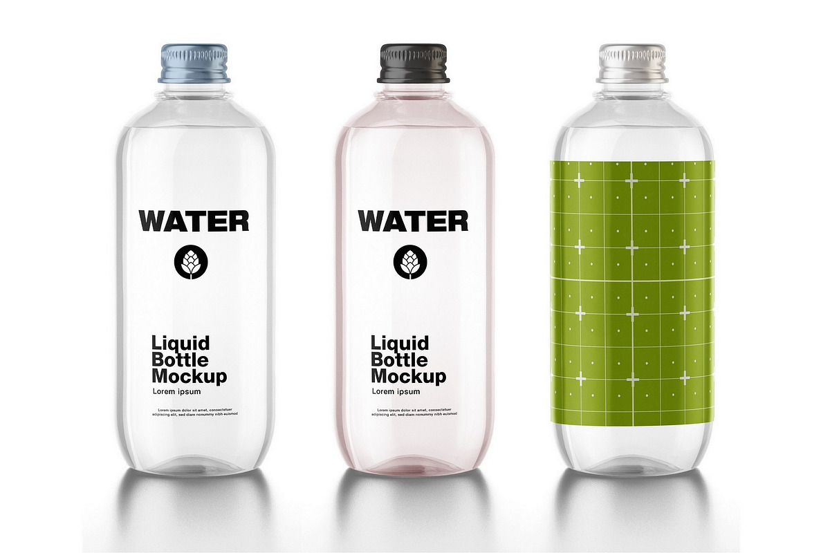 Water Bottle Mockup, a Product Mockup by OneVectorStock