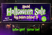 Rotten Spirits, a Font by agnyhasyastudio (Thumbnail 3 of 10)