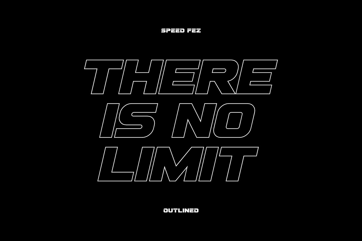 SPEED FEZ FONT, a Sans Serif Font by Andika Fez (Photo 3 of 9)
