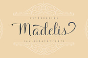 Madelis Script, a Script Font by Stripes Studio (Thumbnail 1 of 5)