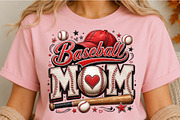 Baseball Mom Sports PNG, an Object Illustration by DreamCafeArt (Thumbnail 5 of 6)