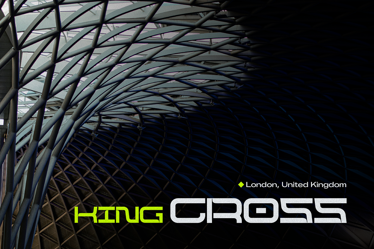 Luroha | Modern Futuristic Font, a Sans Serif Font by gracetype_studio (Photo 6 of 12)