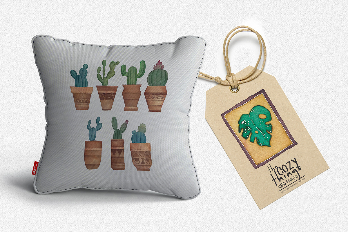 The Cozy Things (watercolor clipart), a Decorative Illustration by Soir Creative (Photo 6 of 7)
