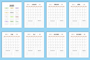 2024-2025 That Girl Planner Canva, a Stationery Template by Designmela01 (Thumbnail 3 of 8)